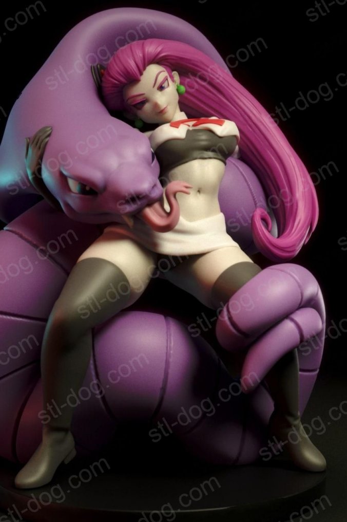 宝可梦（Pokemon）火箭队 武藏 3D打印图纸